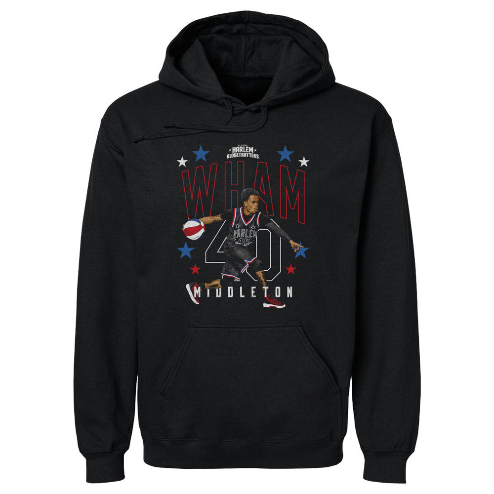 Wham Middleton Harlem Globetrotters Outline WHT (ONLINE ONLY)