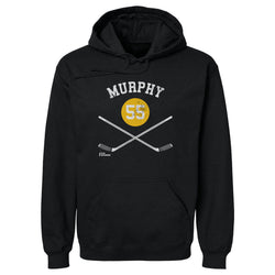 Larry Murphy Pittsburgh 55 Sticks WHT (ONLINE ORDER ONLY)