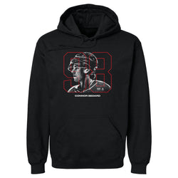 Connor Bedard Chicago Overlay WHT