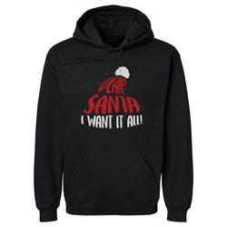 Christmas Dear Santa I Want It All WHT (ONLINE ORDER ONLY)