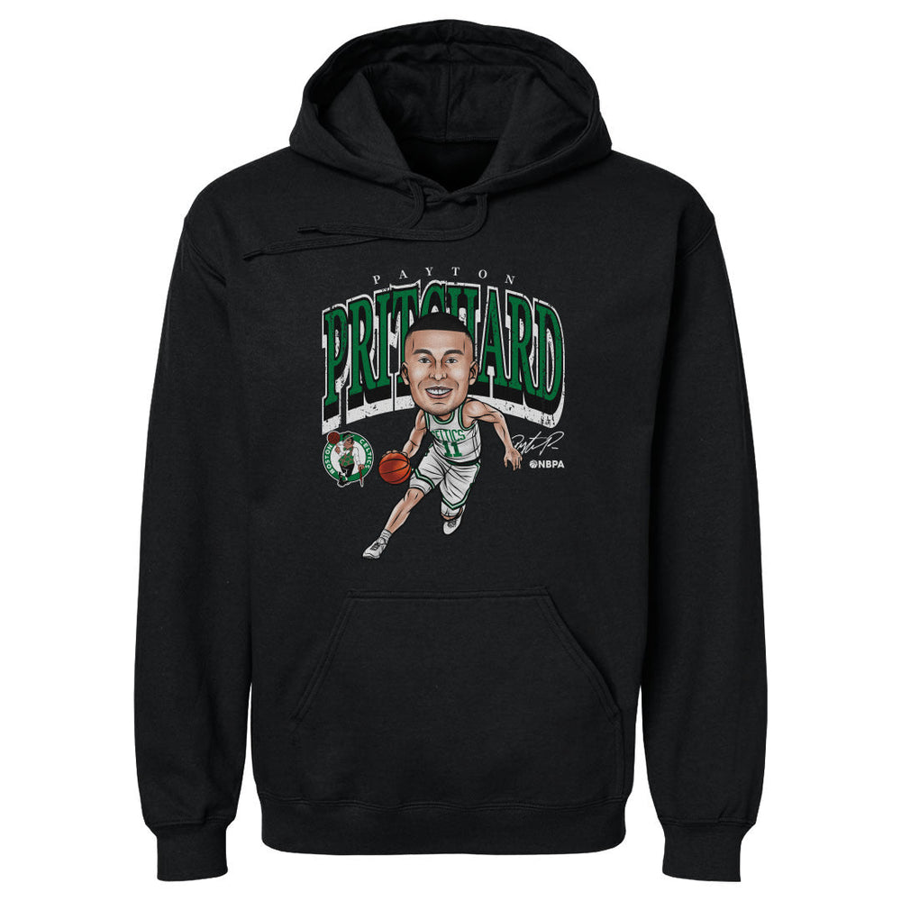 Payton Pritchard Boston Celtics Cartoon WHT (ONLINE ORDER ONLY)
