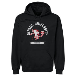 DePaul Blue Demons Mascot Soccer WHT