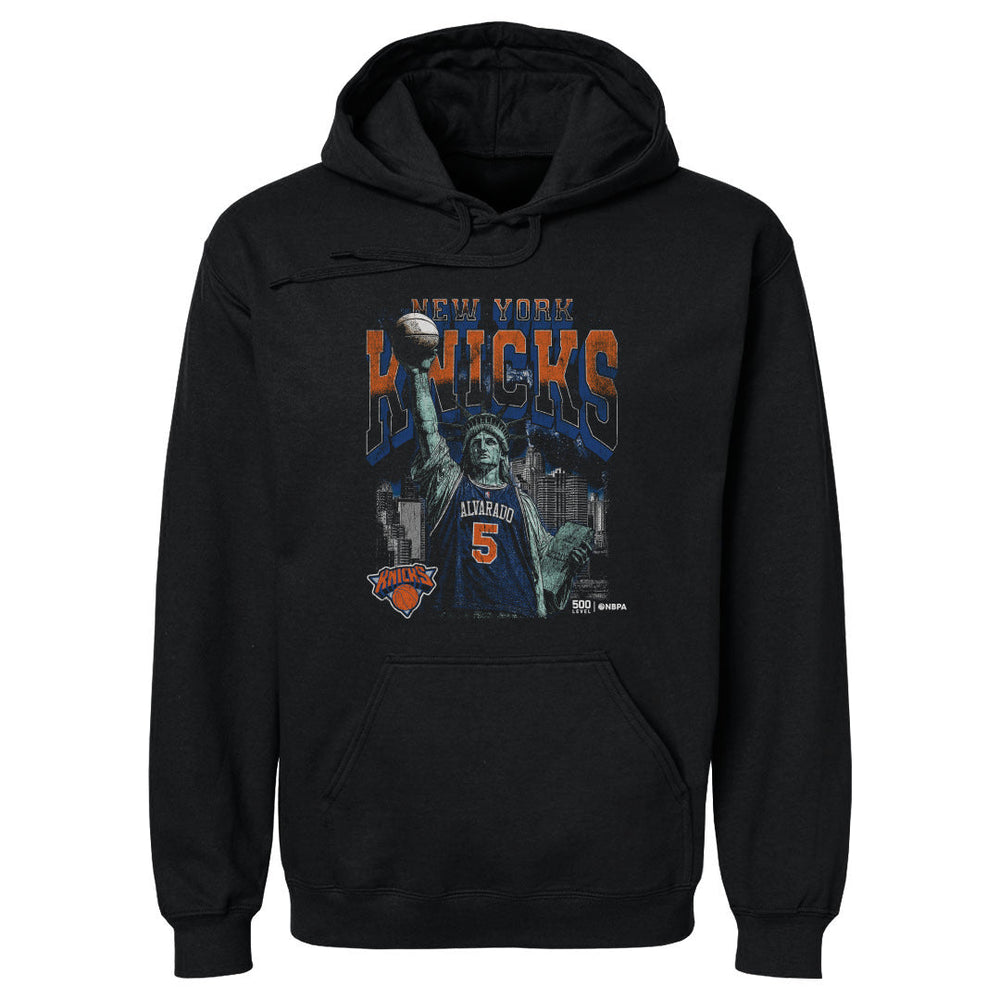 Jose Alvarado New York Knicks Statue Of Liberty WHT (ONLINE ORDER ONLY)