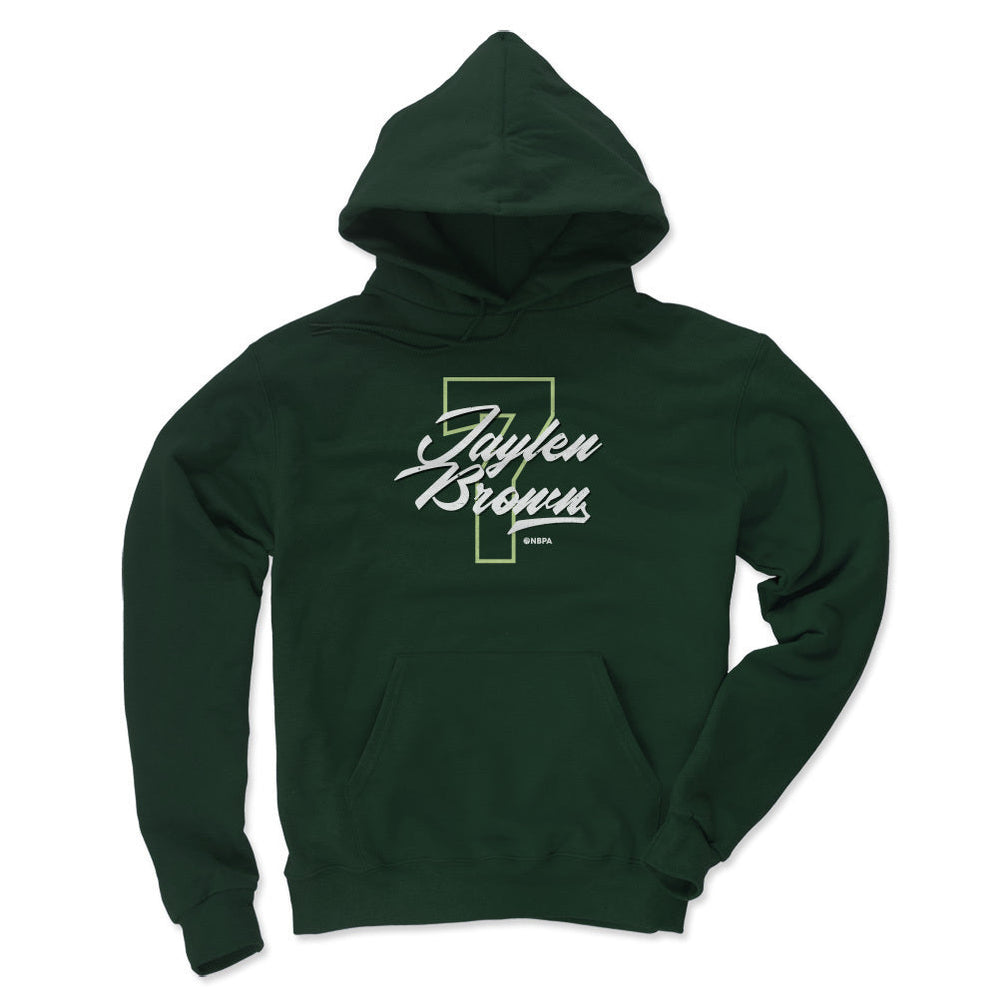 Jaylen Brown Boston Number Script WHT (ONLINE ORDER ONLY)