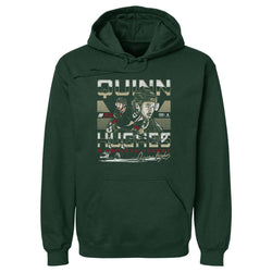 Quinn Hughes Minnesota Dual WHT (ONLINE ORDER ONLY)