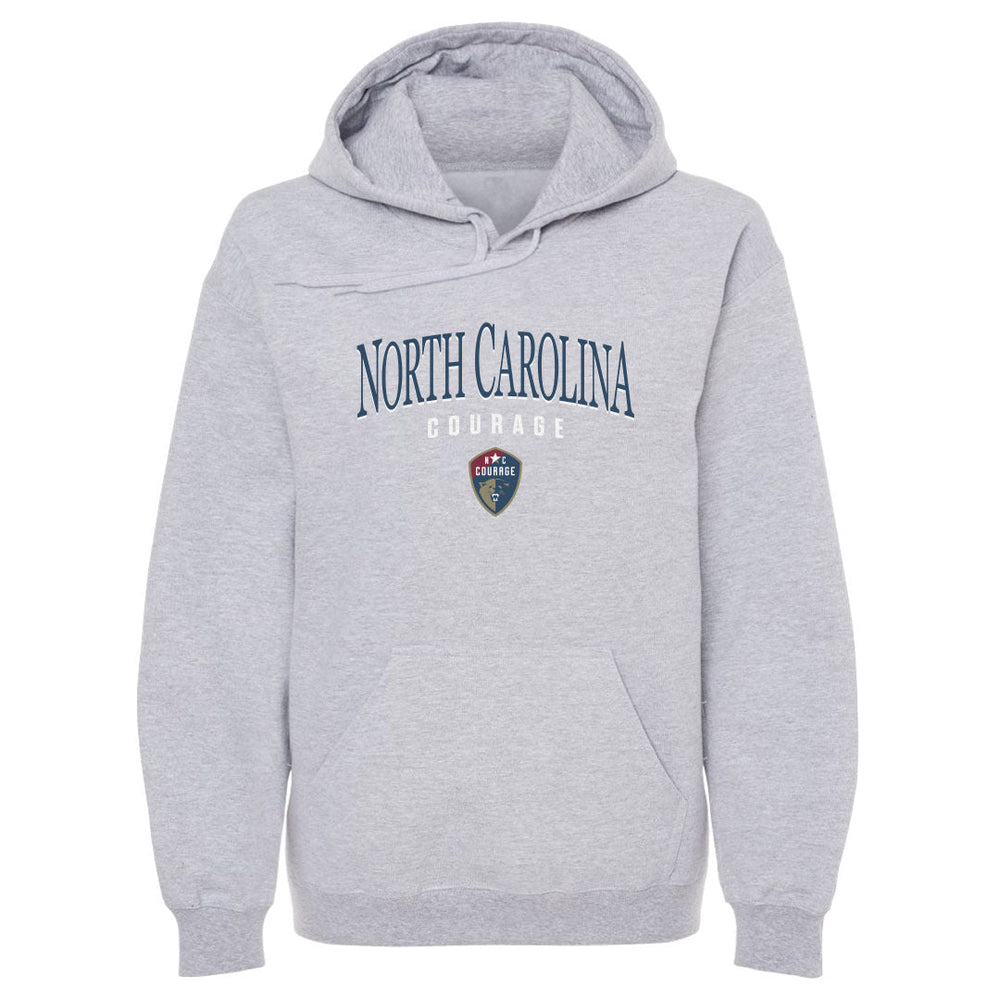 North Carolina Courage Arch Gray WHT (ONLINE ORDER ONLY)