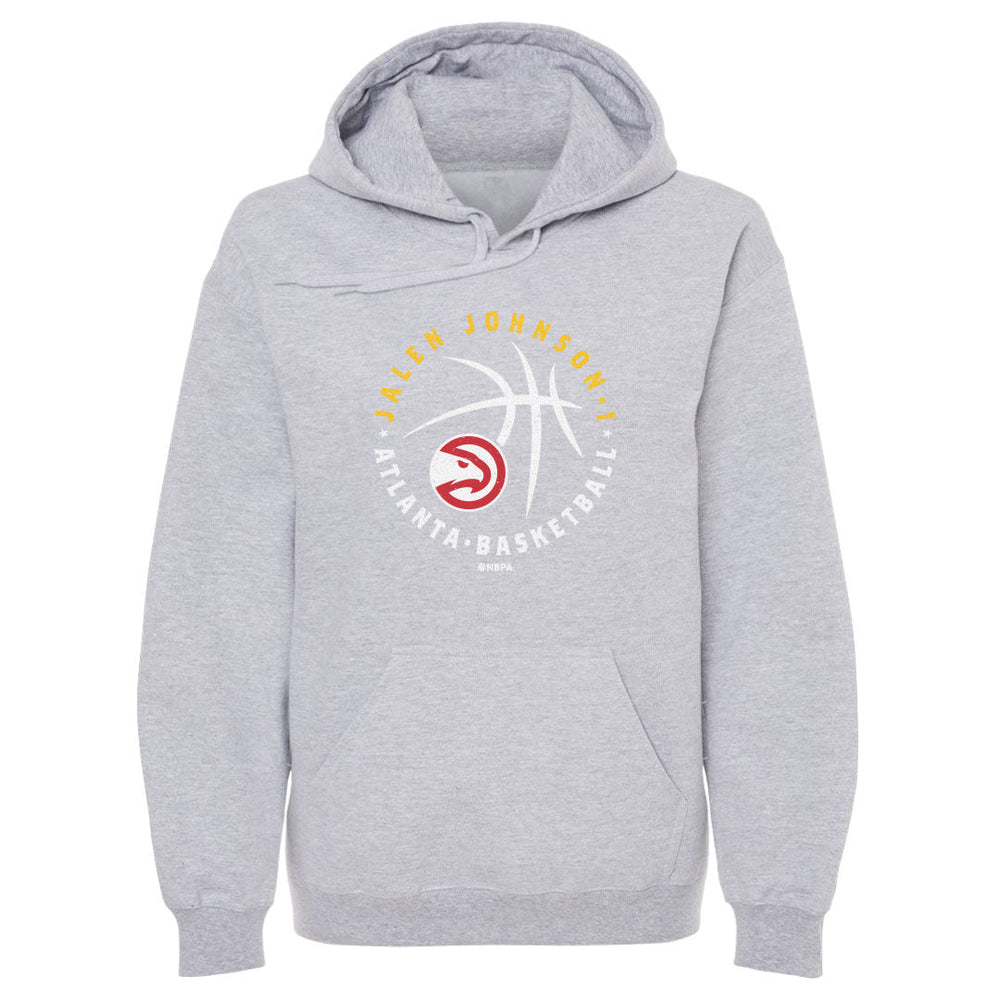 Jalen Johnson Atlanta Hawks Player Ball WHT (ONLINE ORDER ONLY)