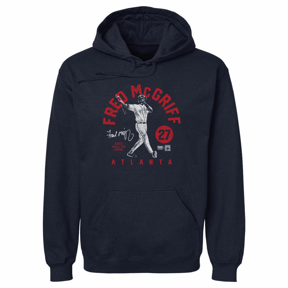 Fred McGriff Atlanta Retro Arc WHT (ONLINE ORDER ONLY)