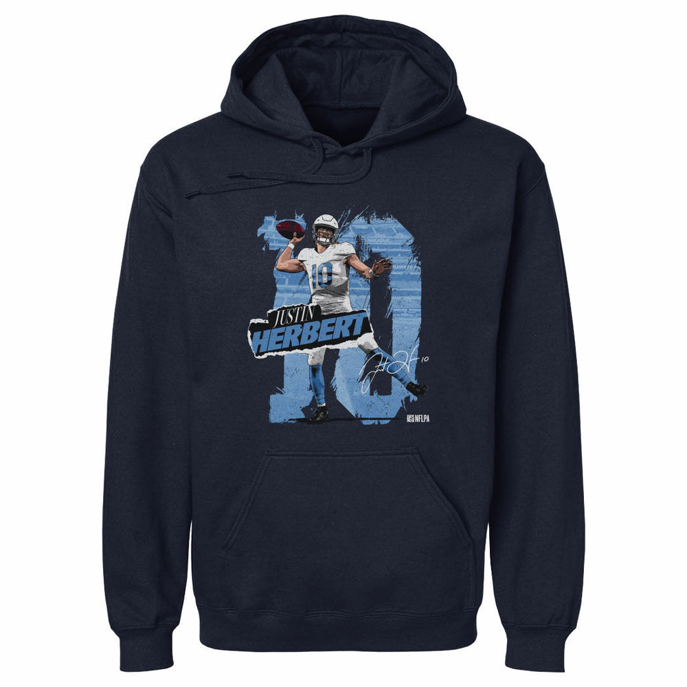 Justin Herbert Los Angeles C Rough WHT (ONLINE ORDER ONLY)