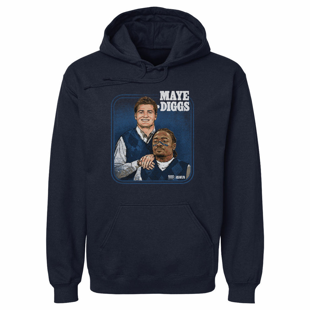 Drake Maye & Stefon Diggs New England Step Brothers WHT (ONLINE ORDER ONLY)