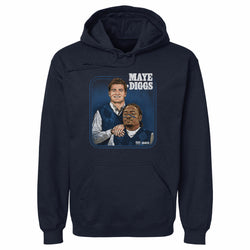 Drake Maye & Stefon Diggs New England Step Brothers WHT (ONLINE ORDER ONLY)