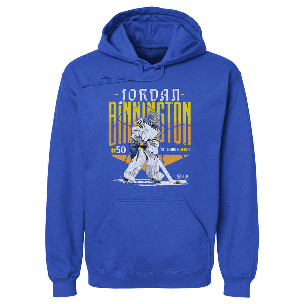 Jordan Binnington St. Louis Player Name WHT (ONLINE ORDER ONLY)