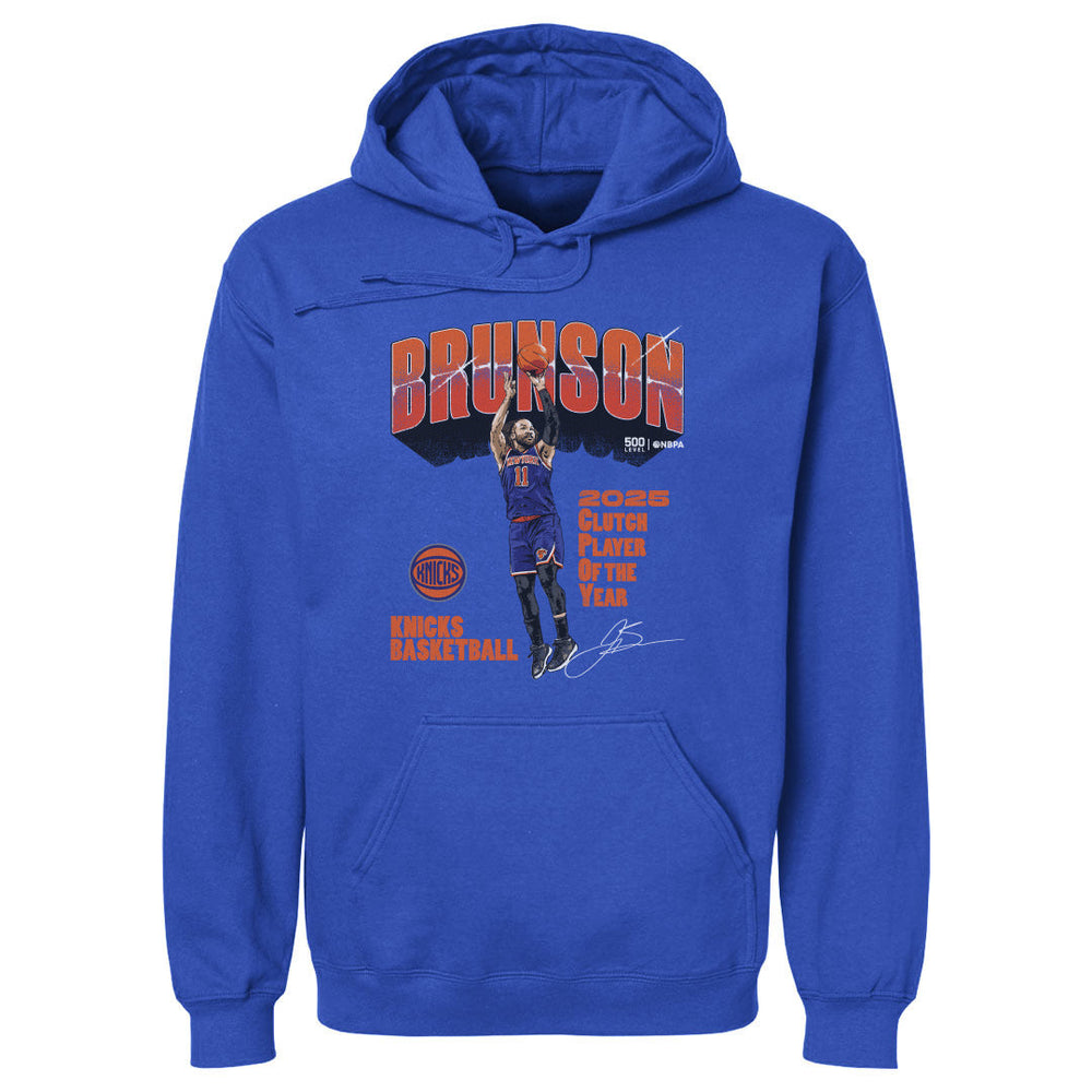 Jalen Brunson New York Knicks 2025 Clutch Player Of The Year WHT (ONLINE ORDER ONLY)