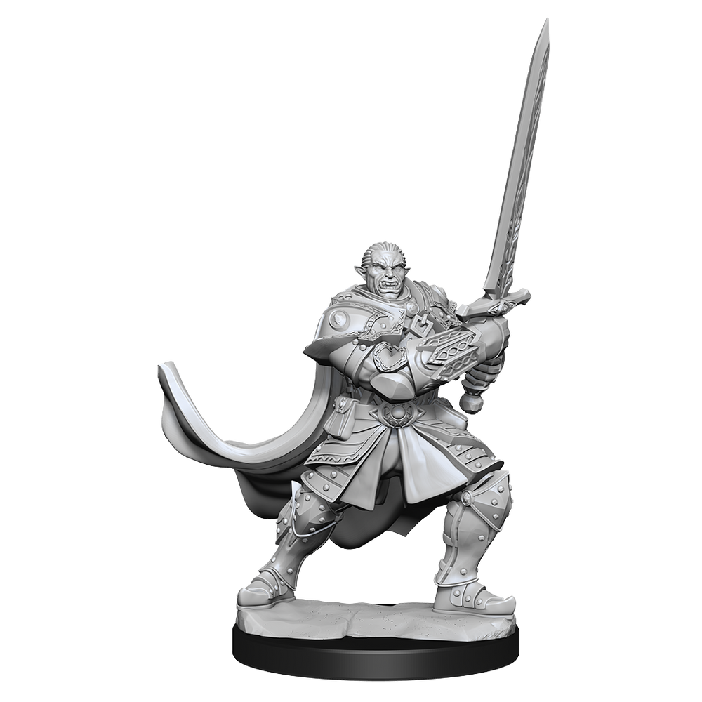 D&D: Nolzur's Marvelous Miniatures - Half-Orc Paladin Male
