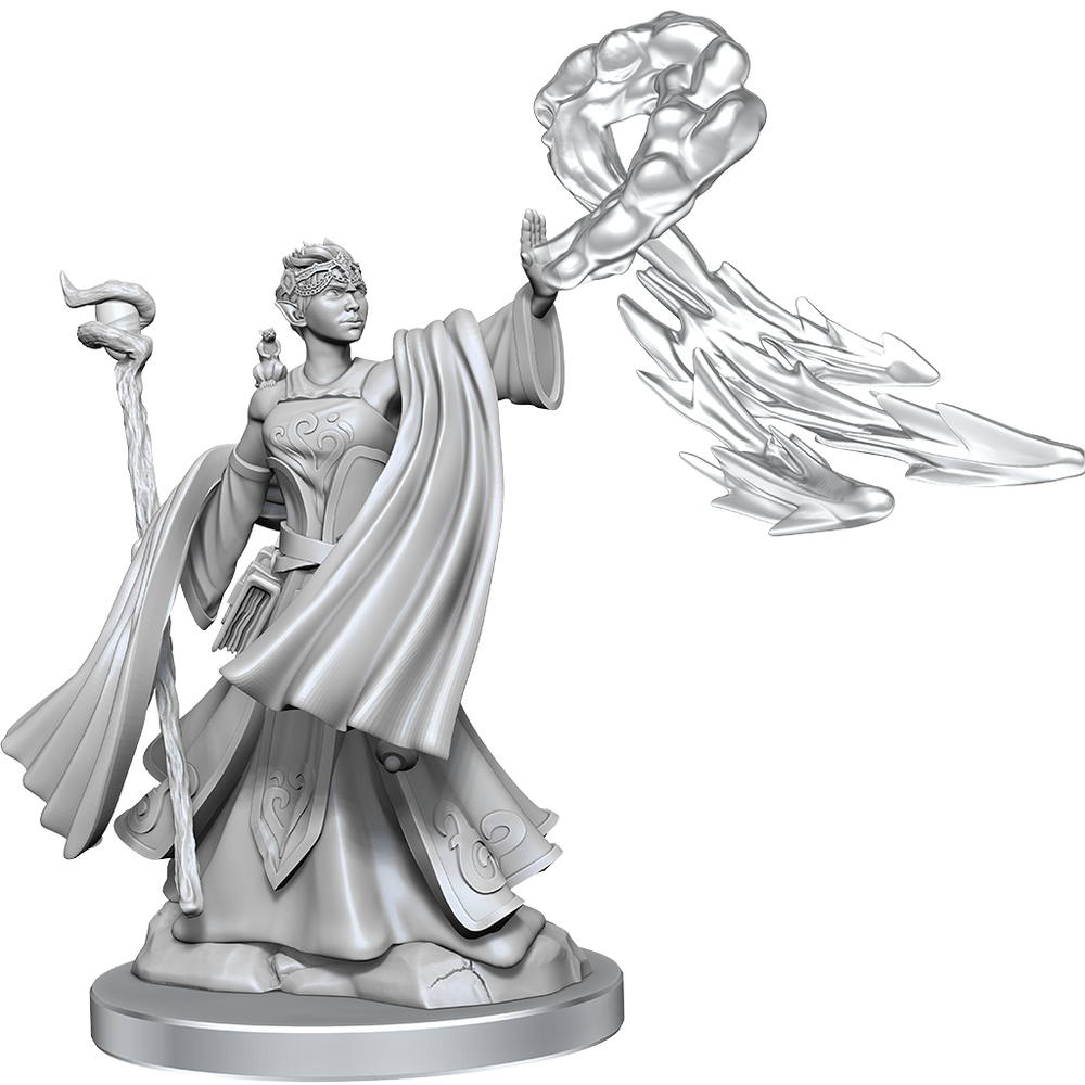 D&D: Frameworks - Elf Wizard Female (ONLINE ORDER ONLY)