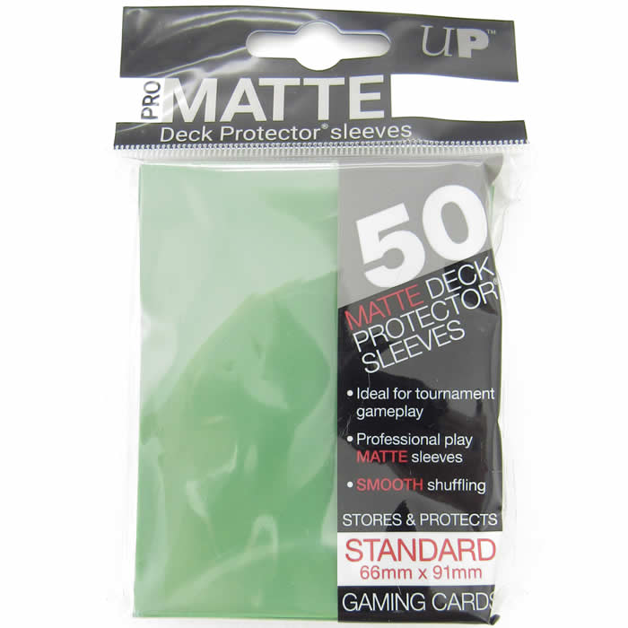 UPR82652 Pro-Matte Green Card Sleeves 50 Count Ultra Pro (ONLINE ORDER ONLY)
