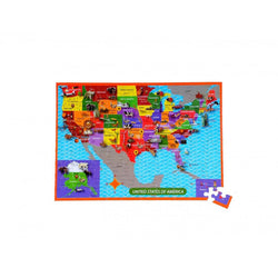 USA 100 Piece Jigsaw Puzzle in Sphere Tin Purple Cow (ONLINE ORDER ONLY)