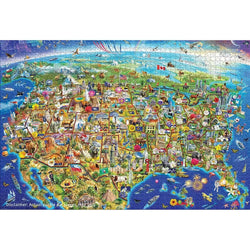 USA Wonders 2000 Piece Jigsaw Puzzle Eurographics (ONLINE ORDER ONLY)