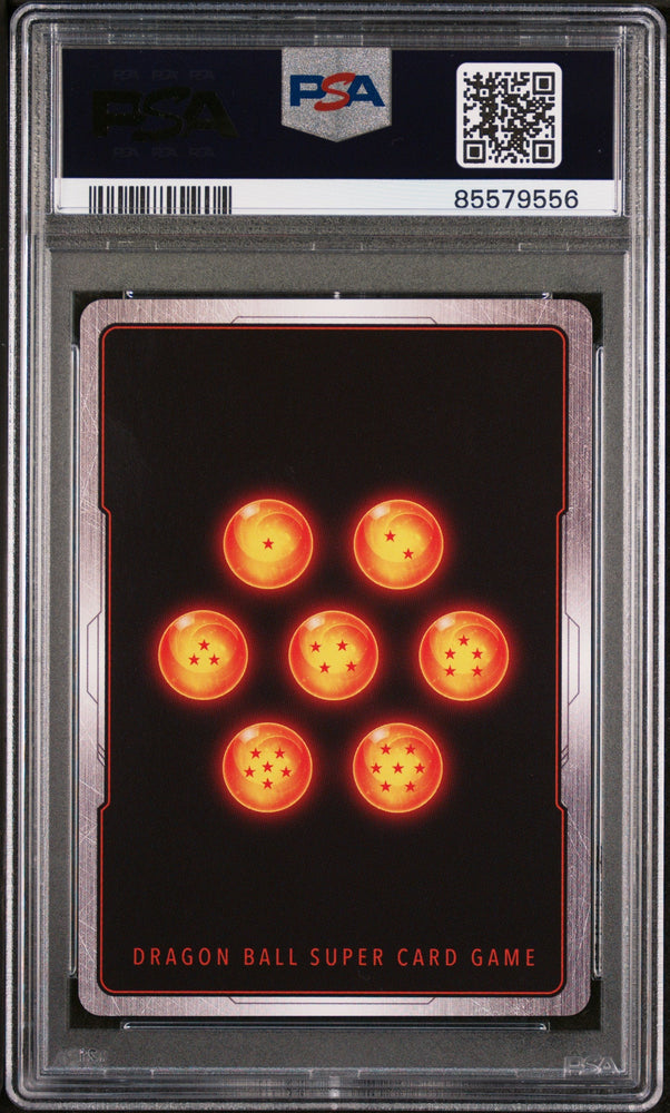 2022 DRAGON BALL SUPER MYTHIC BOOSTER SS2 TRUNKS/HRC.PRSCT. #P-219 - PSA 9 (Online Order Only)