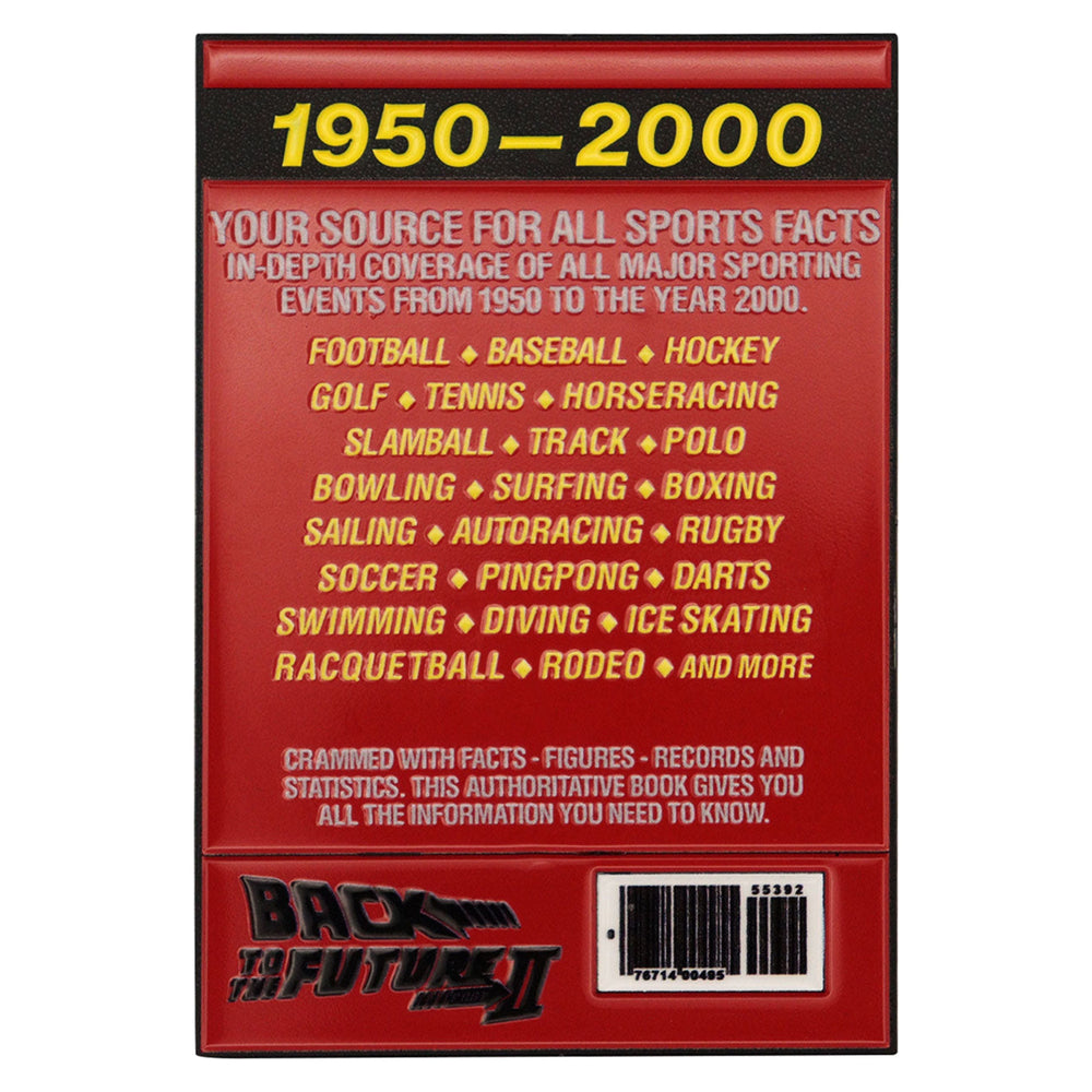 Back to the Future Part II Limited Edition Sports Almanac Ingot (ONLINE ORDER ONLY)