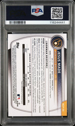 Graded 2025 Topps Bowman Mega Box Jesus Made #50 Prospects Rookie RC Baseball Card PSA 10 Gem Mint (ONLINE ORDER ONLY)
