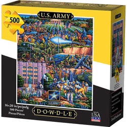 U.S. Army 500 Piece Jigsaw Puzzle Dowdle (ONLINE ORDER ONLY)