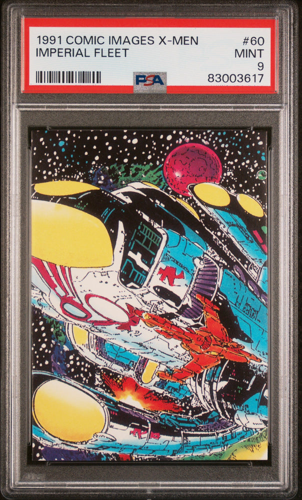 1991 COMIC IMAGES X-MEN IMPERIAL FLEET  #60 - PSA 9 (Online Order Only)