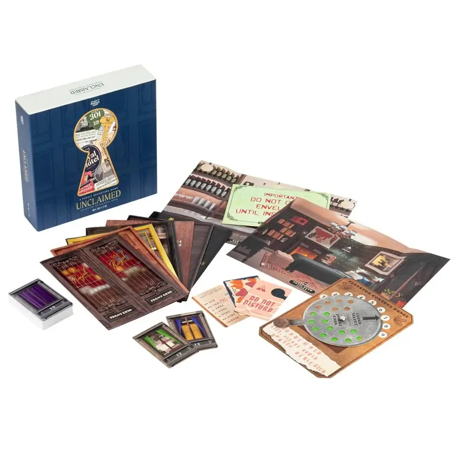 Unclaimed - Puzzle Mystery Adventure Game - Professor Puzzle (ONLINE ORDER ONLY)