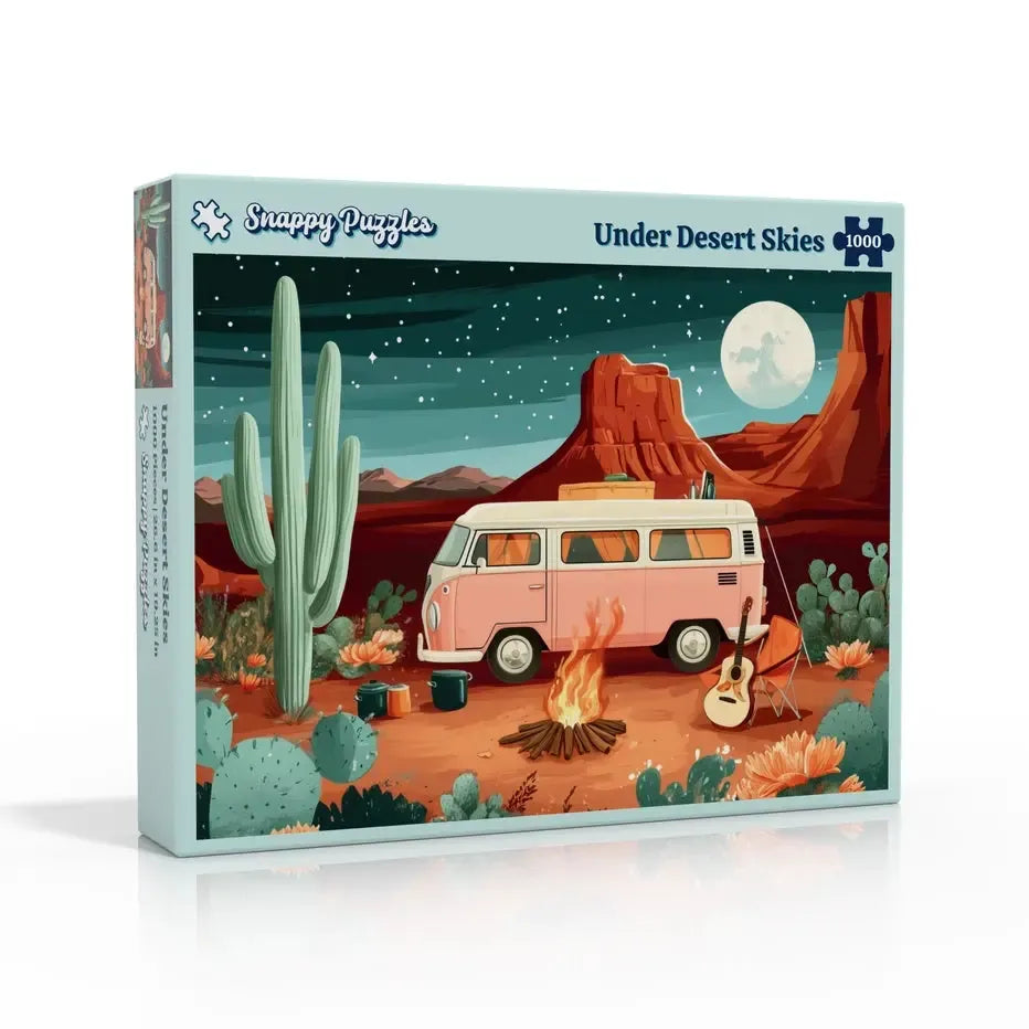 Under Desert Skies 1000 Piece Jigsaw Puzzle Snappy (ONLINE ORDER ONLY)