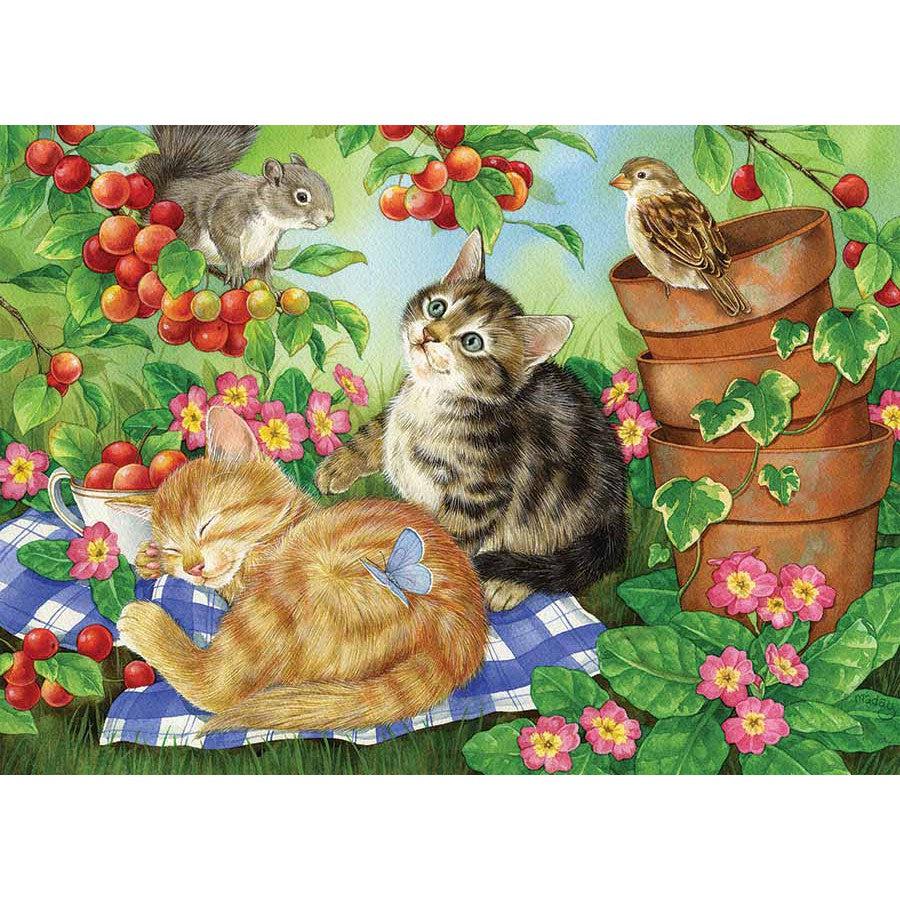 Under the Cherry Tree 350 Piece Family Jigsaw Puzzle Cobble Hill (ONLINE ORDER ONLY)