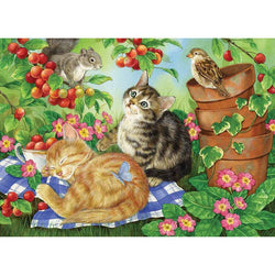 Under the Cherry Tree 350 Piece Family Jigsaw Puzzle Cobble Hill (ONLINE ORDER ONLY)