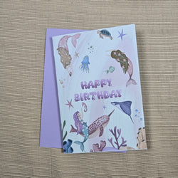 Under The Sea Birthday Card (ONLINE ORDER ONLY)