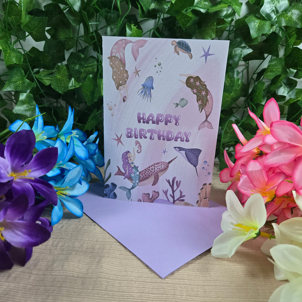 Under The Sea Birthday Card (ONLINE ORDER ONLY)