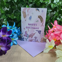 Under The Sea Birthday Card (ONLINE ORDER ONLY)