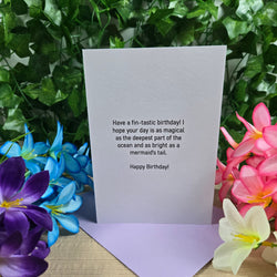 Under The Sea Birthday Card (ONLINE ORDER ONLY)