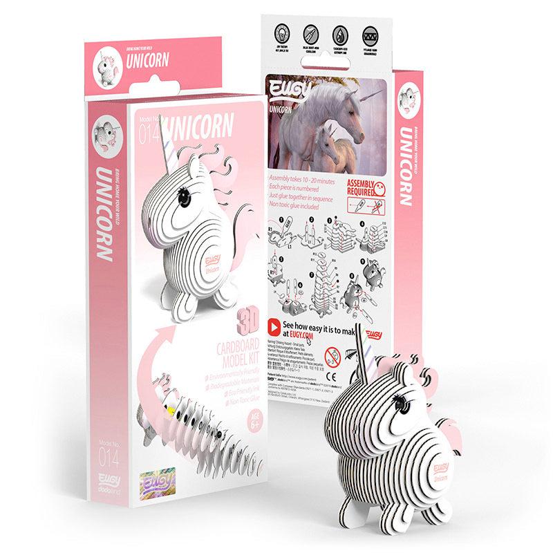 Unicorn 3D Cardboard Model Kit Eugy (ONLINE ORDER ONLY)