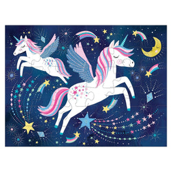 Unicorn Magic 36 Piece Mini Jigsaw Puzzle Mudpuppy (ONLINE ORDER ONLY)