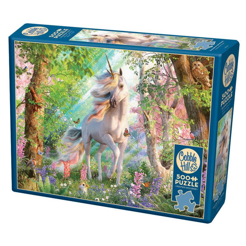 Unicorn in the Woods 500 Piece Jigsaw Puzzle Cobble Hill (ONLINE ORDER ONLY)