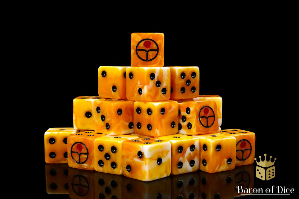 Universal Peace Dice - Ochre (ONLINE ORDER ONLY)