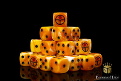 Universal Peace Dice - Ochre (ONLINE ORDER ONLY)