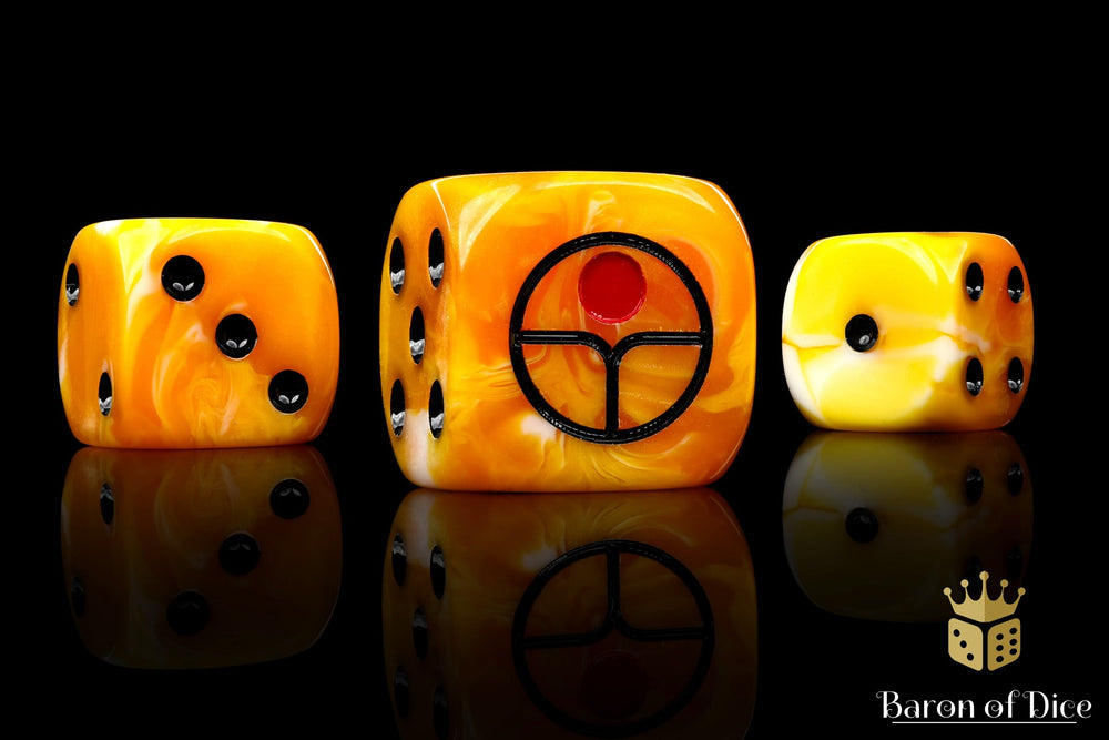 Universal Peace Dice - Ochre (ONLINE ORDER ONLY)