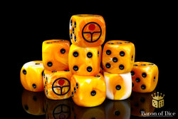 Universal Peace Dice - Ochre (ONLINE ORDER ONLY)