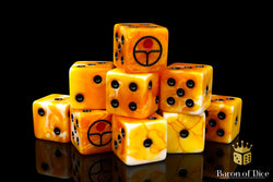 Universal Peace Dice - Ochre (ONLINE ORDER ONLY)