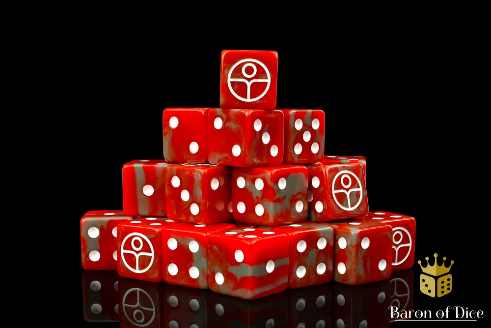 Universal Peace Dice - Red (ONLINE ORDER ONLY)