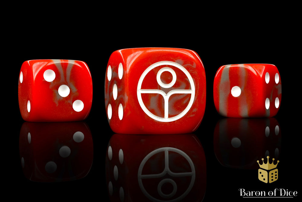 Universal Peace Dice - Red (ONLINE ORDER ONLY)