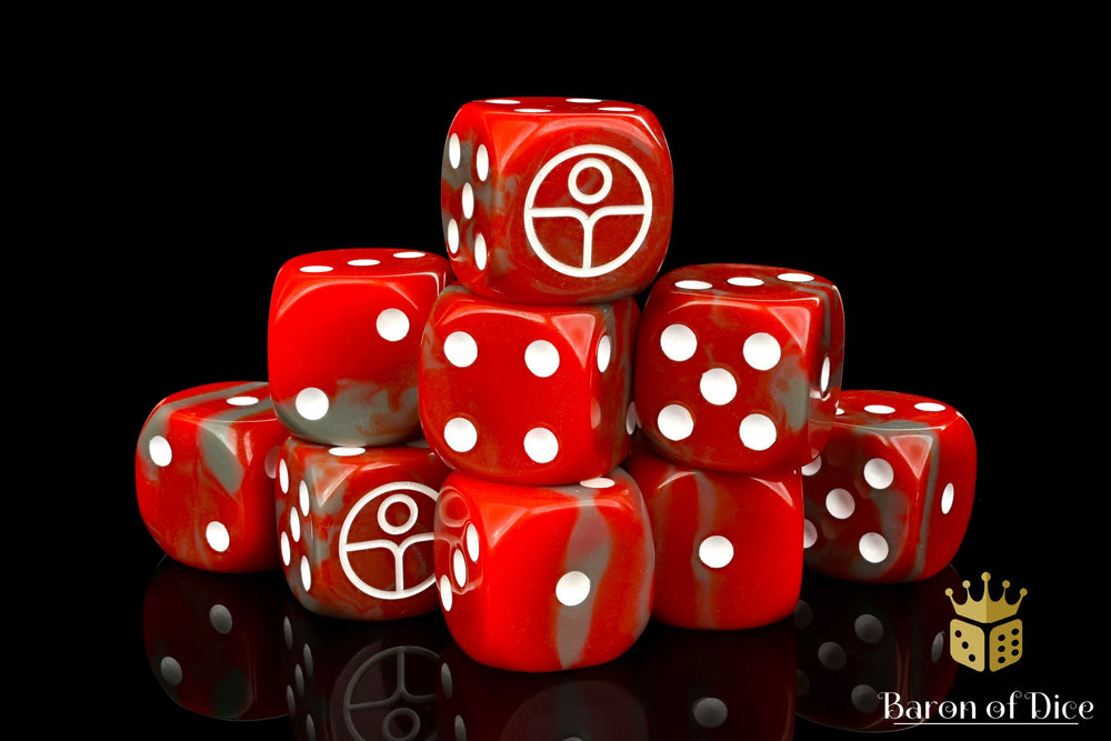 Universal Peace Dice - Red (ONLINE ORDER ONLY)