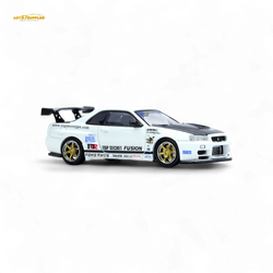 INNO64 Top Secret R34 GT-R White 1:64