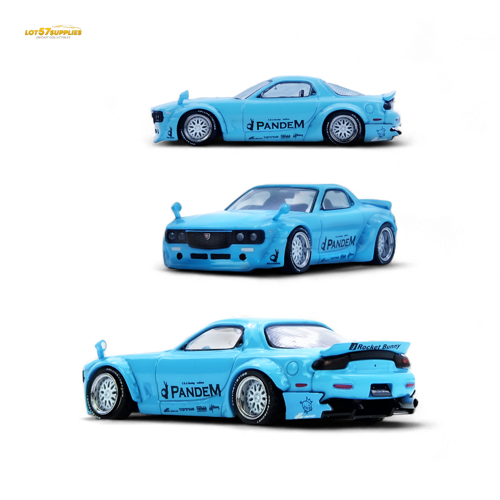 (Pre-Order) Inno64 Pandem Rocket Bunny RX7 FD3S - Tiff Blue 1:64 (ONLINE ORDER ONLY)
