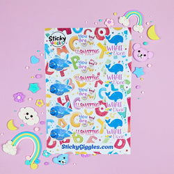 Teacher Classroom Sticker Sheets (ONLINE ORDER ONLY)