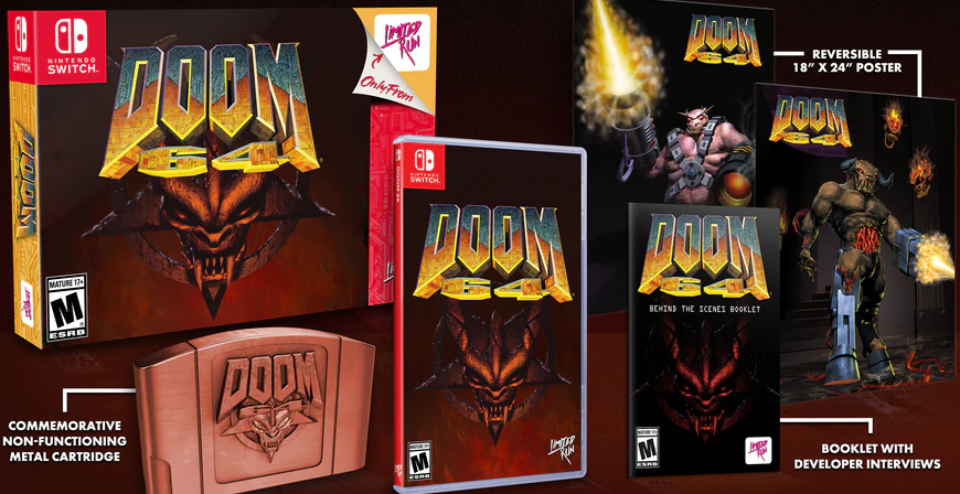 Doom 64: Classic Edition (Nintendo Switch) (ONLINE ORDER ONLY)